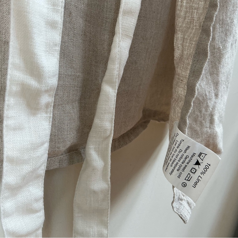 Solino Home 100% Linen Apron - Picture 5 of 6